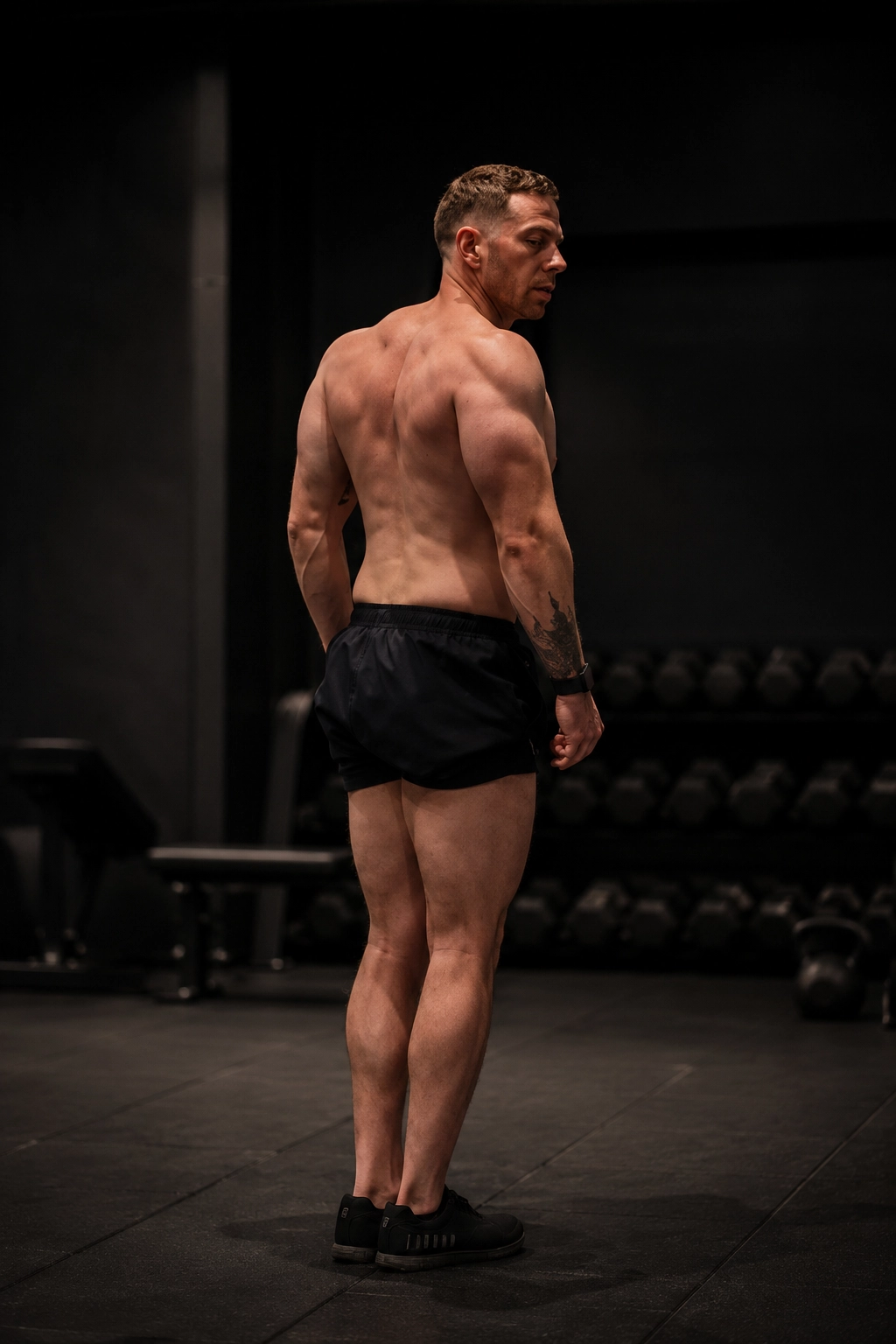 Rich McCauley in the gym